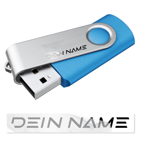Beschriftungsaufkleber USB Sticker USB Beschriftungsaufkleber - Kategorie Shop
